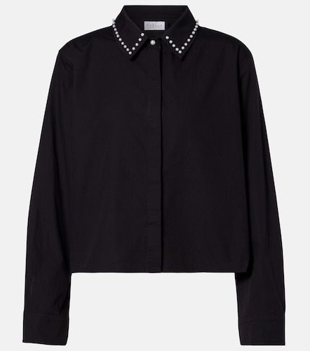 Camicia Jocelyn in popeline di cotone con perline - Velvet - Modalova