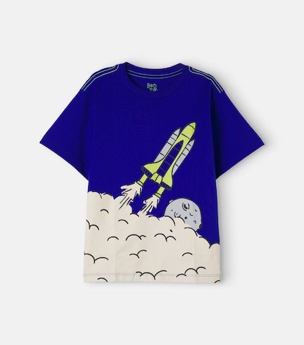 Fábula Camiseta de jersey de algodón estampada - Fabula - Modalova