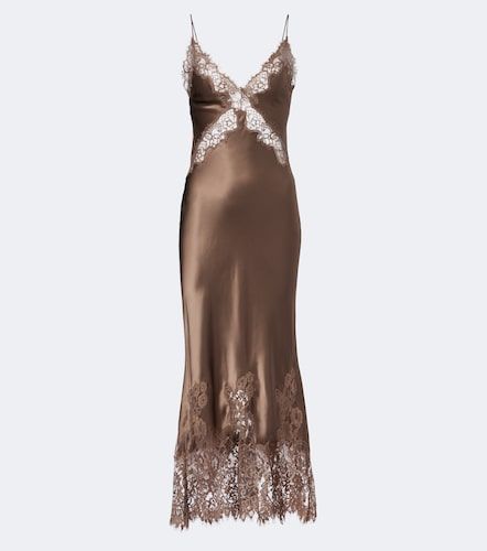 Slipkleid Ellen aus Seide mit Spitze - Rebecca Vallance - Modalova
