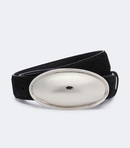 Altuzarra Oval Plaque suede belt - Altuzarra - Modalova