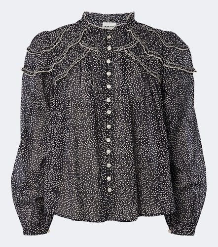 Christa polka-dot cotton blouse - Marant Etoile - Modalova