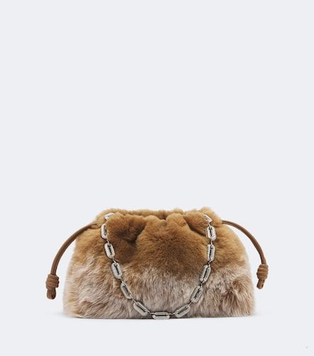 Bustina Flamenco Medium in shearling - Loewe - Modalova
