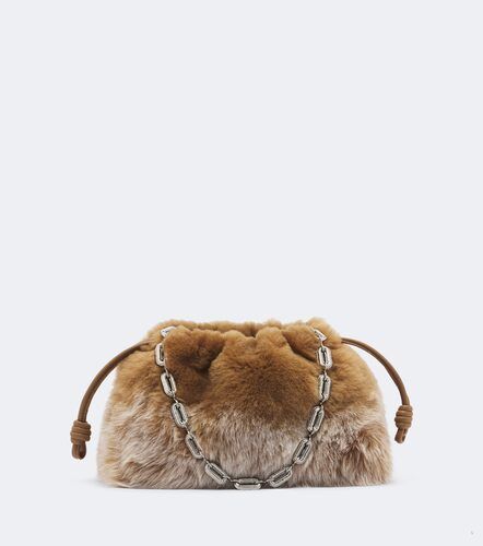 Flamenco Medium shearling pouch - Loewe - Modalova