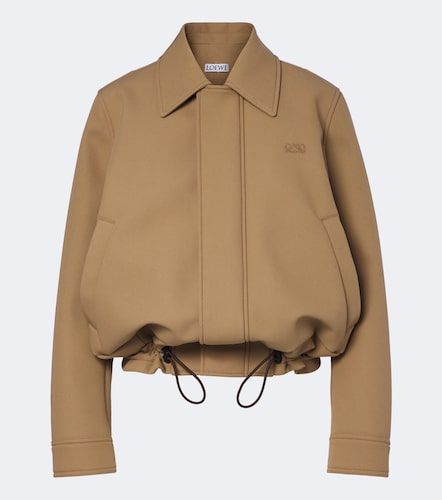 Double L cotton blouson jacket - Loewe - Modalova