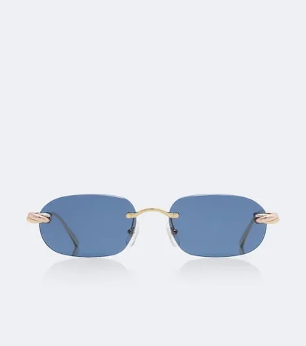 Gafas de sol rectangulares Trinity De Cartier - Cartier Eyewear Collection - Modalova