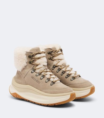 Ankle Boots Moon247 City aus Veloursleder - Moon Boot - Modalova
