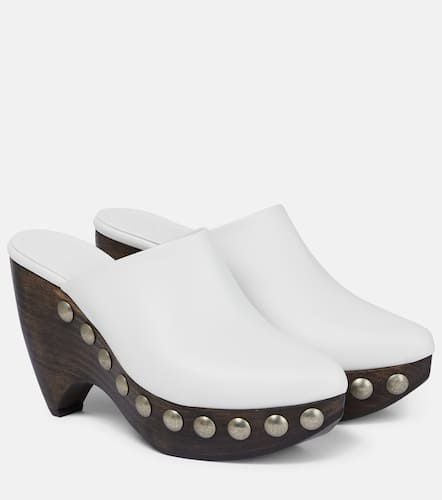 AlaÃ¯a Leather clogs - Alaia - Modalova