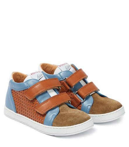 Mousse Dop leather sneakers - Pom d'Api - Modalova