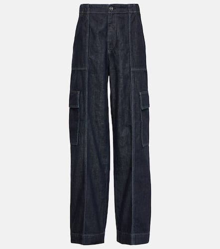 X EmRata Amia high-rise cargo jeans - AG Jeans - Modalova