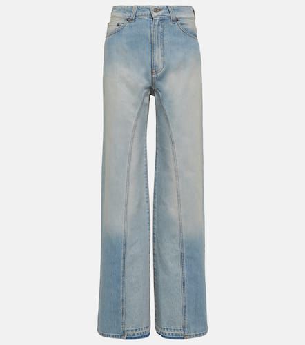 Jeans a gamba larga e vita alta - Victoria Beckham - Modalova