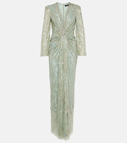 Jenny Packham Bestickte Robe Darcy - Jenny Packham - Modalova