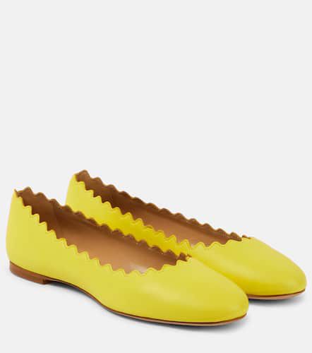 ChloÃ© Lauren leather ballet flats - Chloe - Modalova