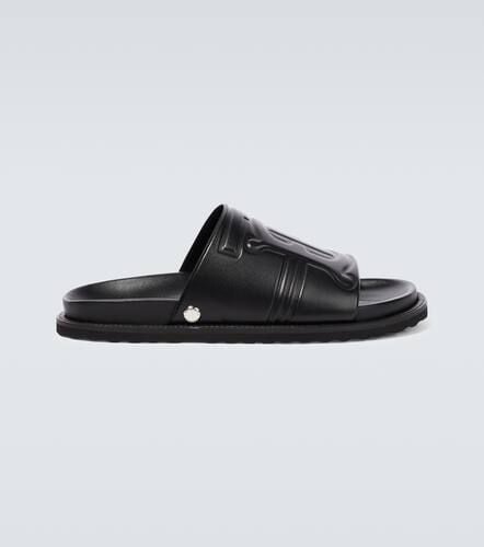 Burberry Logo leather slides - Burberry - Modalova