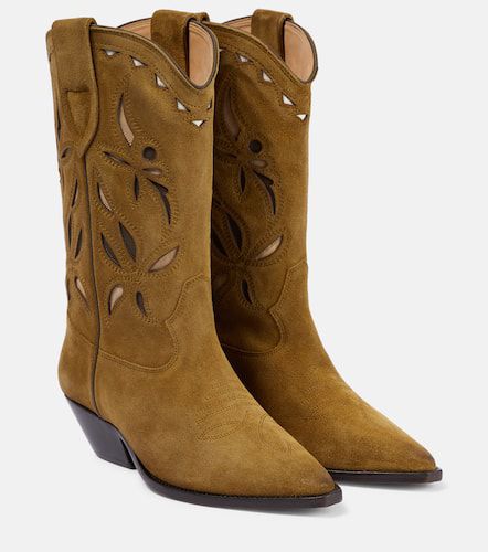 Duerto suede cowboy boots - Isabel Marant - Modalova