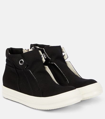 Dunk denim high-top sneakers - Rick Owens - Modalova