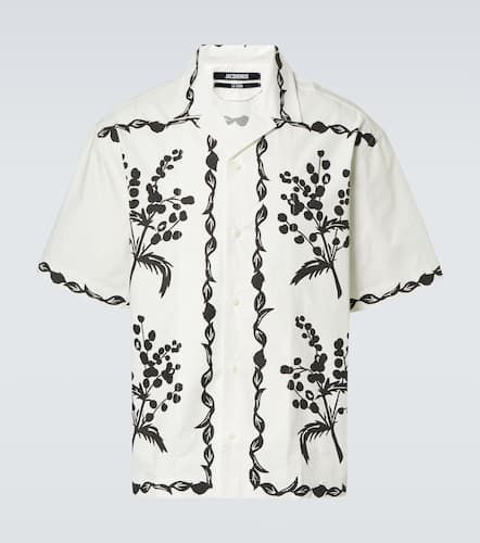 La Chemise Jean printed cotton bowling shirt - Jacquemus - Modalova