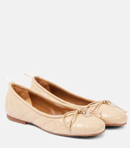 See By ChloÃ© Jodie quilted faux leather ballet flats - See By Chloe - Modalova