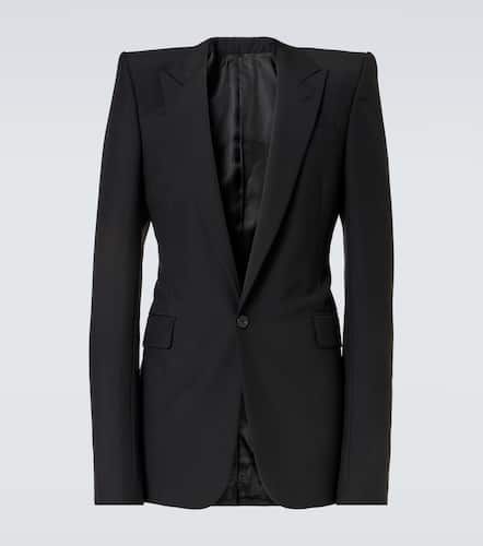 T-Bar wool and mohair blazer - Alexander McQueen - Modalova