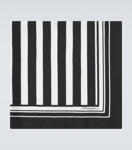 Dolce&Gabbana Striped silk scarf - Dolce&Gabbana - Modalova