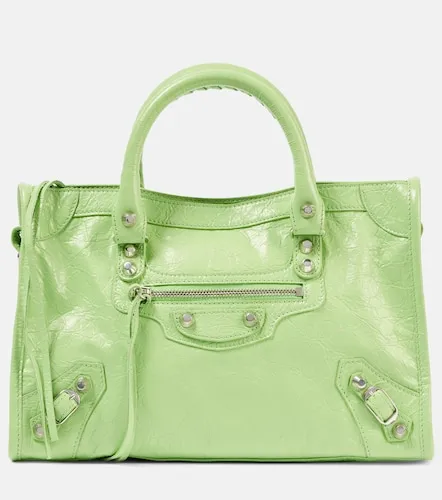 Le City Small leather top-handle bag - Balenciaga - Modalova