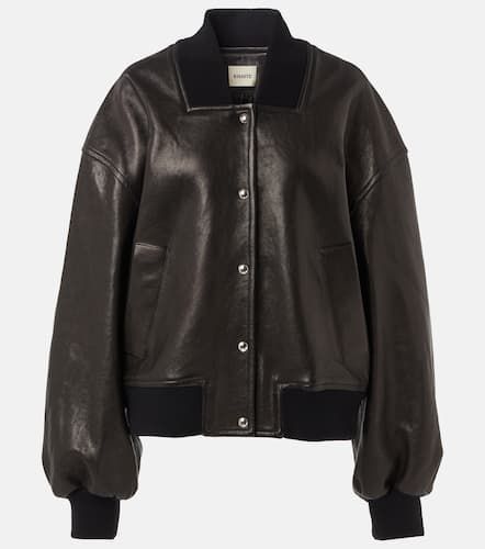 Khaite Spence leather bomber jacket - Khaite - Modalova