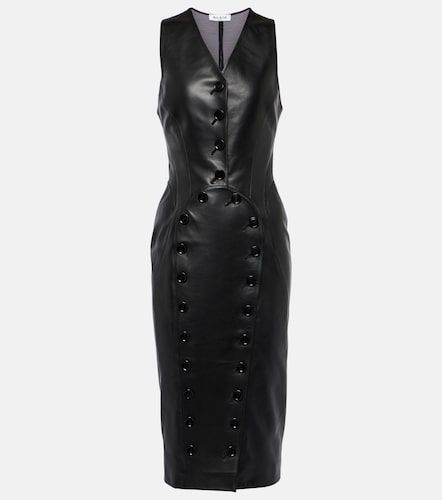 Alaïa Abito midi in pelle - Alaia - Modalova