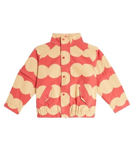 Dot printed cotton jacket - Jellymallow - Modalova