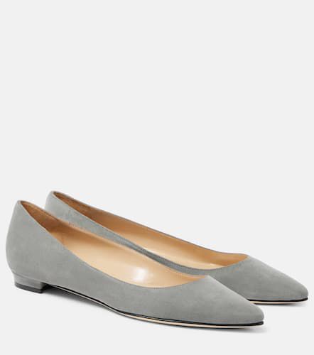 Lanza BB suede ballet flats - Manolo Blahnik - Modalova