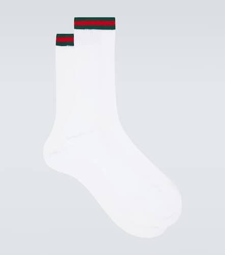 Gucci Web Stripe cotton-blend socks - Gucci - Modalova