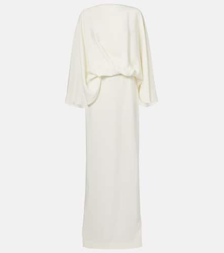 Maddalena draped crÃªpe cady gown - Taller Marmo - Modalova