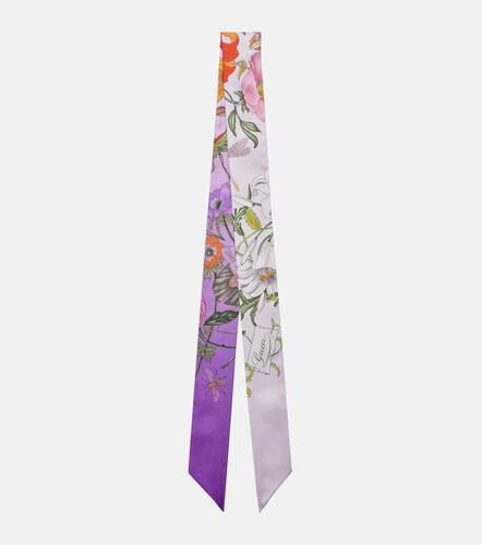 Gucci Floral silk twill scarf - Gucci - Modalova