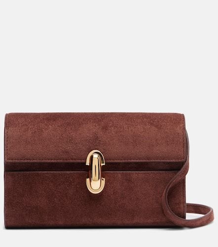 Symmetry Mini suede shoulder bag - Savette - Modalova