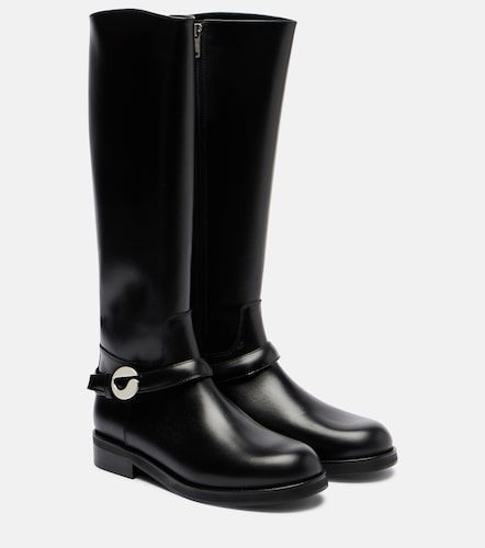 Botas altas Cavalier de piel - Coperni - Modalova