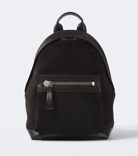 Rucksack Buckley aus Veloursleder und Leder - Tom Ford - Modalova