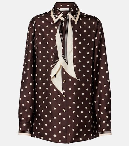 Camisa de seda con lunares - Zimmermann - Modalova