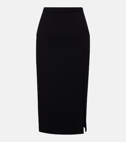 Virgin wool crepe pencil skirt - Valentino Garavani - Modalova
