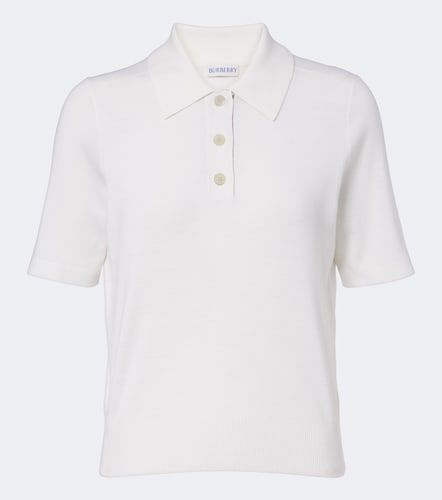 Burberry Wool polo shirt - Burberry - Modalova