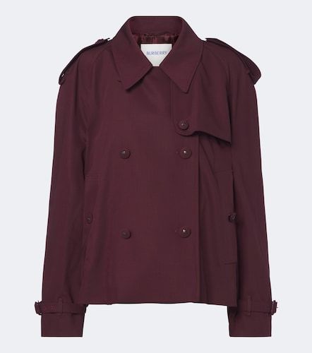 Mayfair wool twill trench jacket - Burberry - Modalova