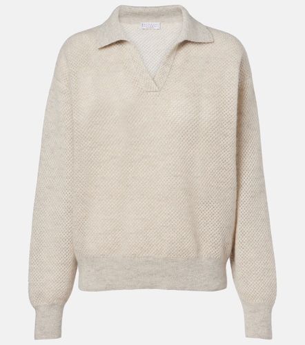 Brunello Cucinelli Polo calado - Brunello Cucinelli - Modalova