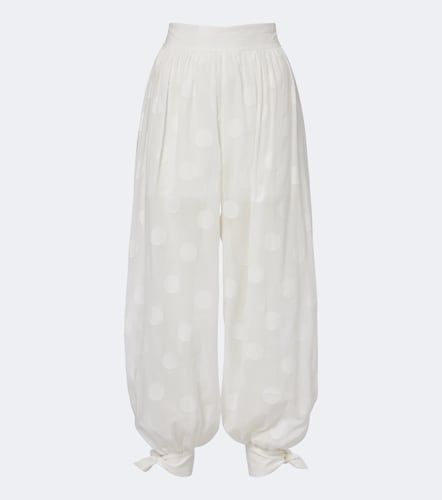 Pantalones globo Solstice de algodón - Zimmermann - Modalova
