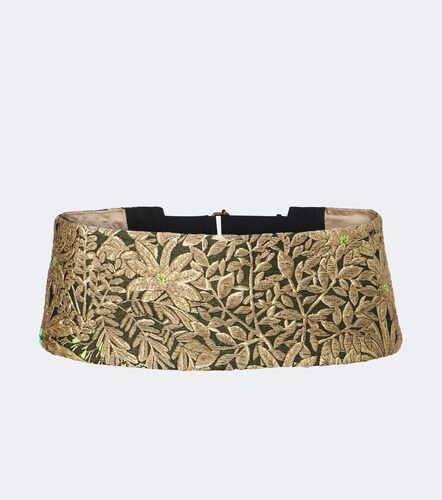 Cinturón de jacquard floral - Dries Van Noten - Modalova