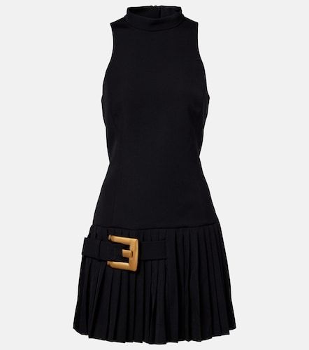 Balmain Minikleid aus Schurwolle - Balmain - Modalova