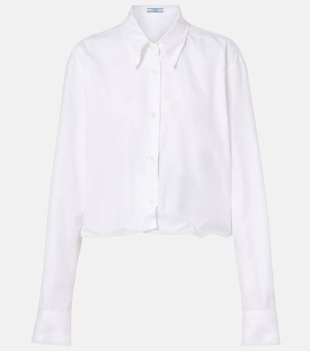 Camisa de popelín de algodón - Prada - Modalova