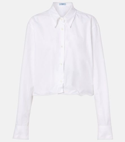 Camisa de popelín de algodón - Prada - Modalova
