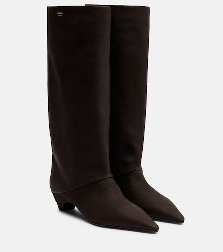 Prada Leather knee-high boots - Prada - Modalova
