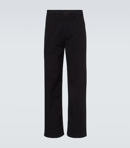 Pantalones rectos de algodón - Dries Van Noten - Modalova