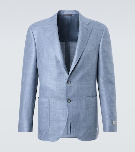 Canali Blazer in lana, seta e lino - Canali - Modalova