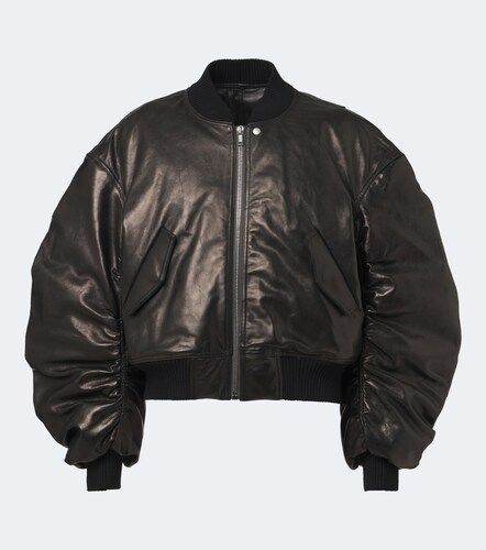 Piumino Secchia Flight in pelle - Rick Owens - Modalova