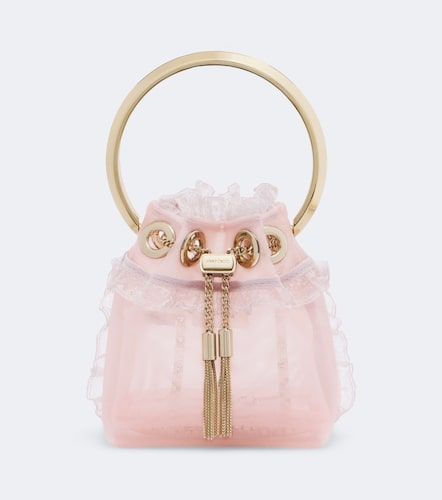 Bolso saco Bon Bon Micro con encaje - Jimmy Choo - Modalova