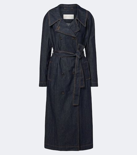 Dries Van Noten Denim trench coat - Dries Van Noten - Modalova